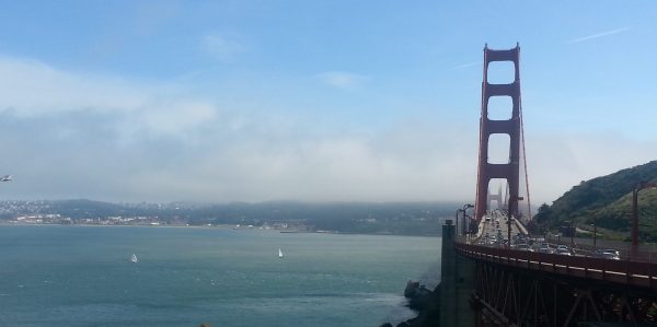 Golden Gate vista do mirante